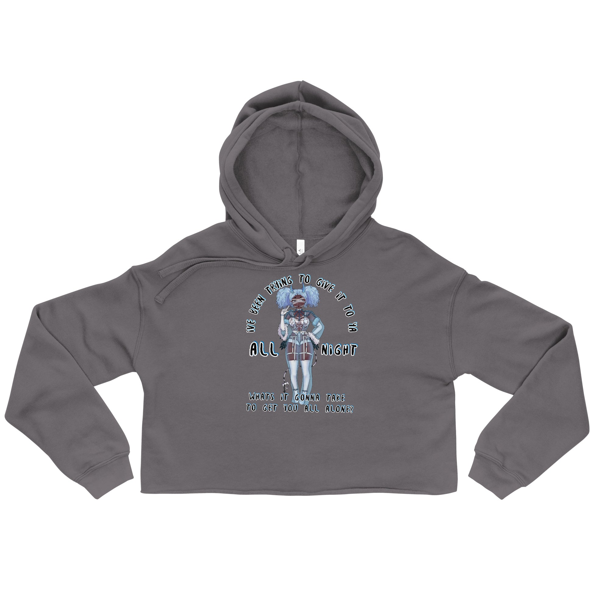 'Bubbles' Crop Hoodie - DippinDotty