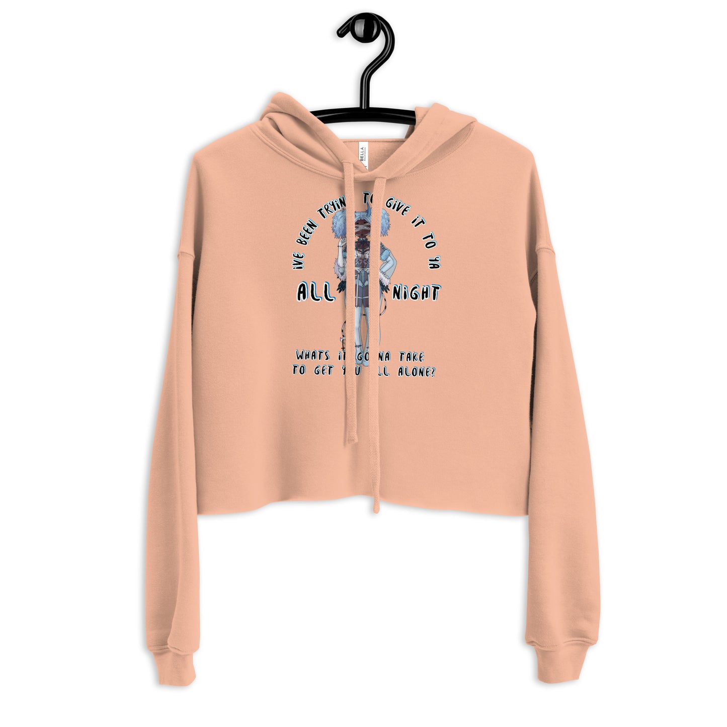 'Bubbles' Crop Hoodie - DippinDotty