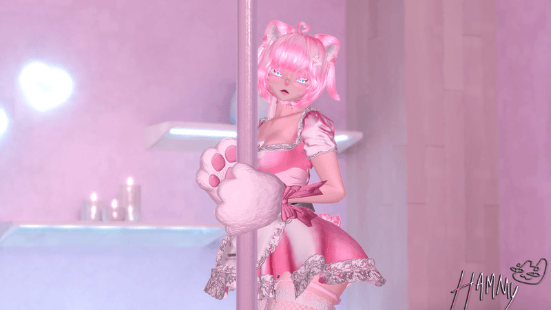 ╭┈ヾMaid Hammy 🐹 (8k Discord Gift!) | Personal License Only | PC + QUEST - DippinDotty
