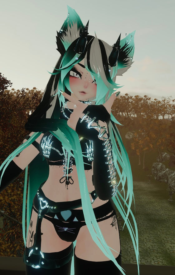 ╭┈ヾNaughty, The Discord Kitten 🥵 🐾| Personal License Only | PC + QUEST - DippinDotty