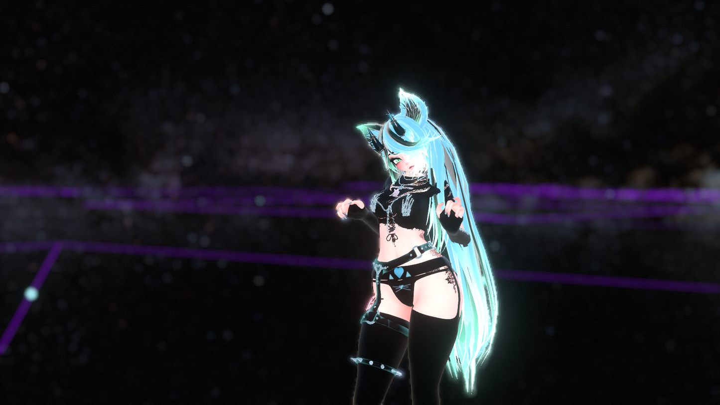 ╭┈ヾNaughty, The Discord Kitten 🥵 🐾| Personal License Only | PC + QUEST - DippinDotty