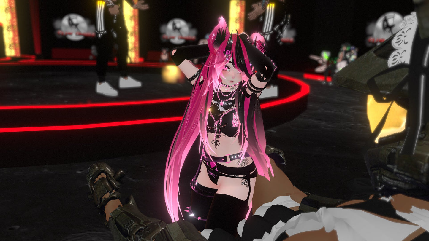 ╭┈ヾNaughty, The Discord Kitten 🥵 🐾| Personal License Only | PC + QUEST - DippinDotty
