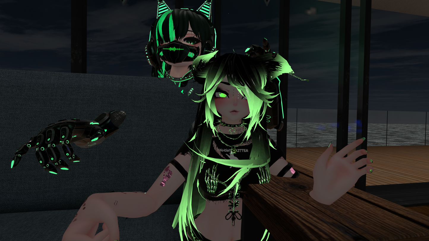 ╭┈ヾNaughty, The Discord Kitten 🥵 🐾| Personal License Only | PC + QUEST - DippinDotty