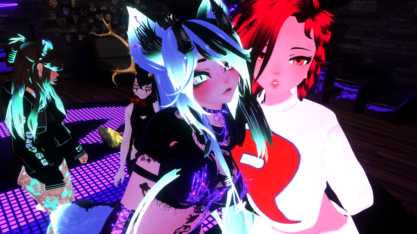 ╭┈ヾNaughty, The Discord Kitten 🥵 🐾| Personal License Only | PC + QUEST - DippinDotty