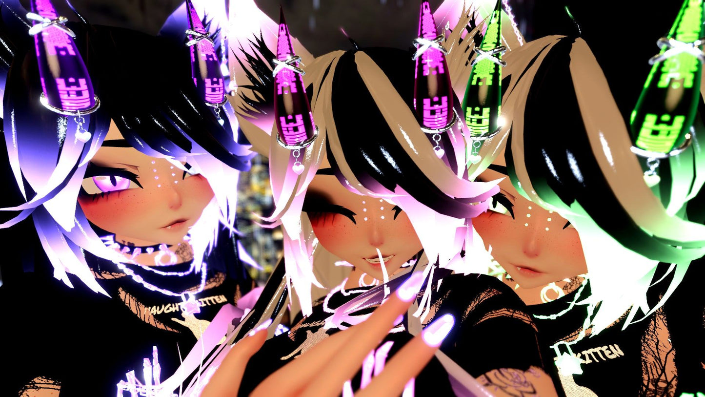 ╭┈ヾNaughty, The Discord Kitten 🥵 🐾| Personal License Only | PC + QUEST - DippinDotty