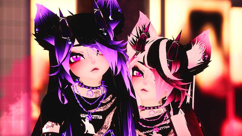 ╭┈ヾNaughty, The Discord Kitten 🥵 🐾| Personal License Only | PC + QUEST - DippinDotty