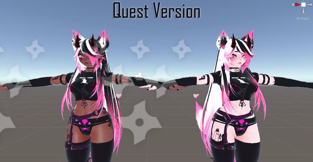 ╭┈ヾNaughty, The Discord Kitten 🥵 🐾| Personal License Only | PC + QUEST - DippinDotty