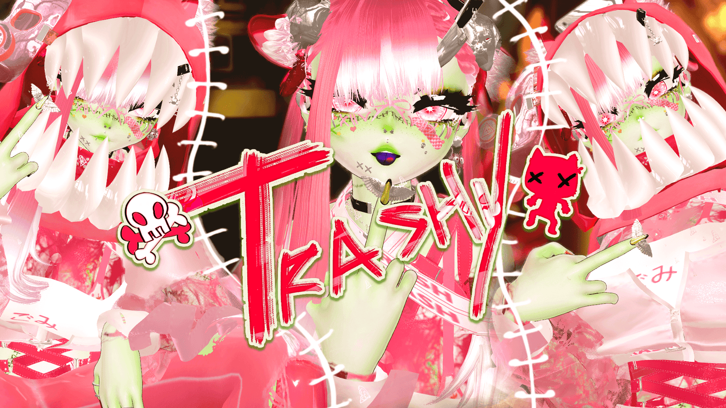 ╭┈ヾTrashy, The Zombie Racoon 🧟| Personal License Only | PC ONLY - DippinDotty