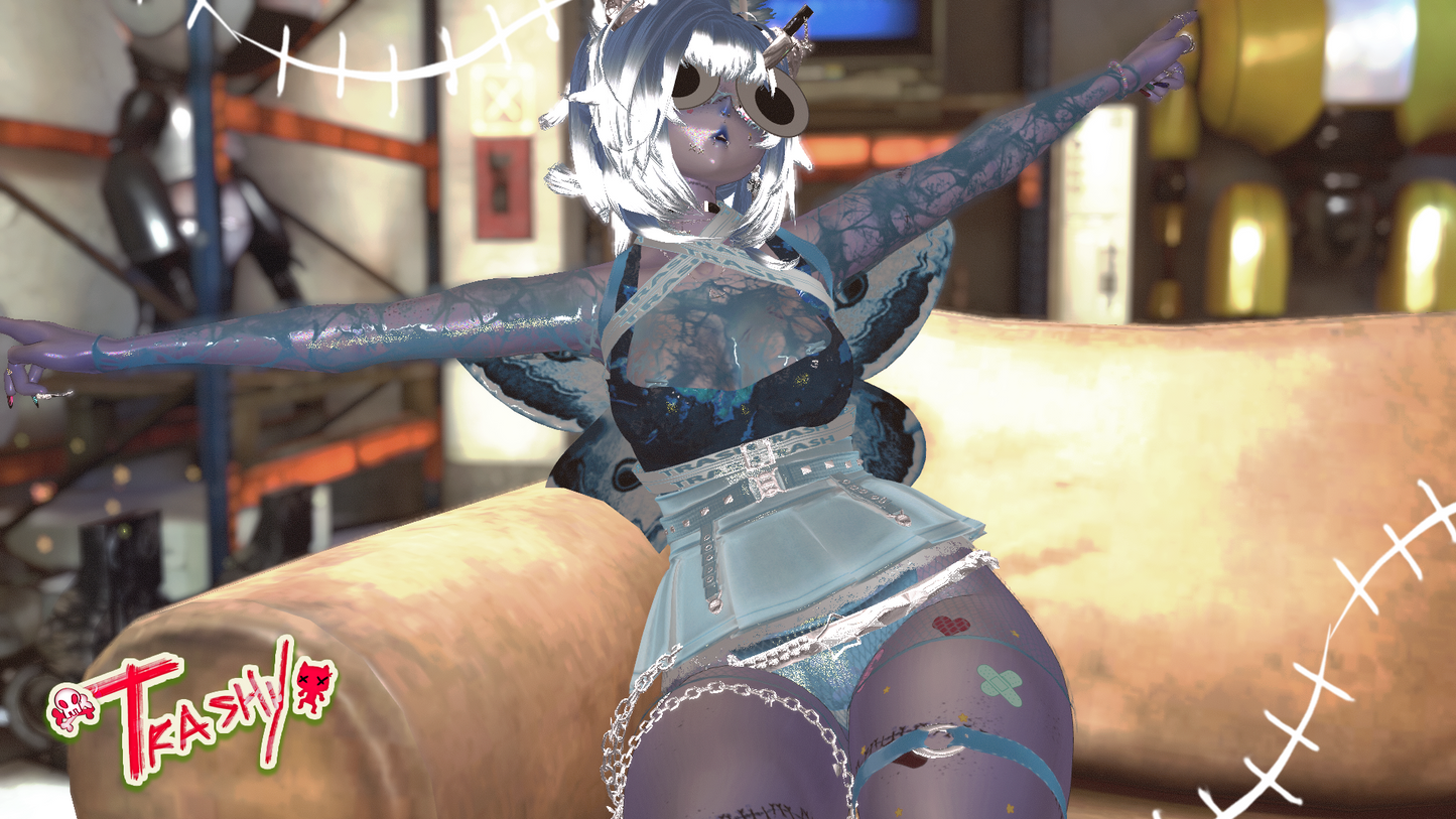 ╭┈ヾTrashy, The Zombie Racoon 🧟| Personal License Only | PC ONLY - DippinDotty