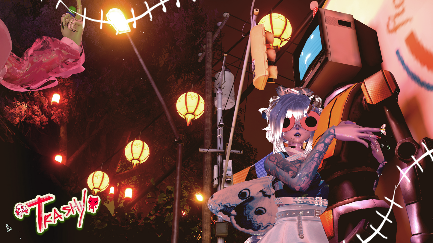 ╭┈ヾTrashy, The Zombie Racoon 🧟| Personal License Only | PC ONLY - DippinDotty