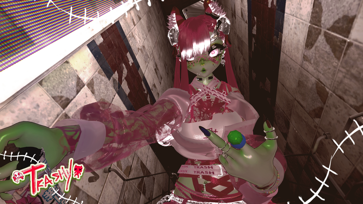 ╭┈ヾTrashy, The Zombie Racoon 🧟| Personal License Only | PC ONLY - DippinDotty
