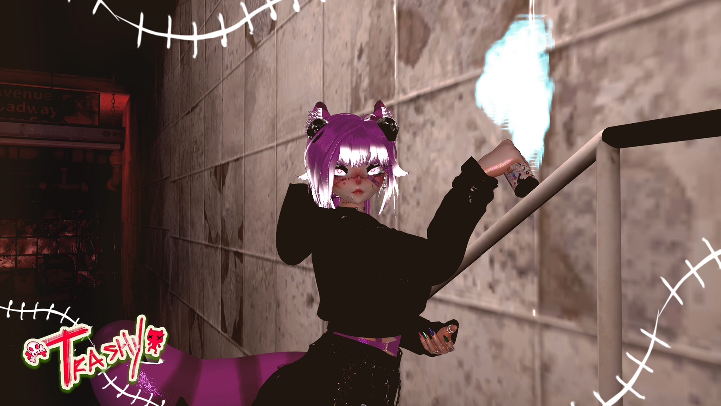 ╭┈ヾTrashy, The Zombie Racoon 🧟| Personal License Only | PC ONLY - DippinDotty