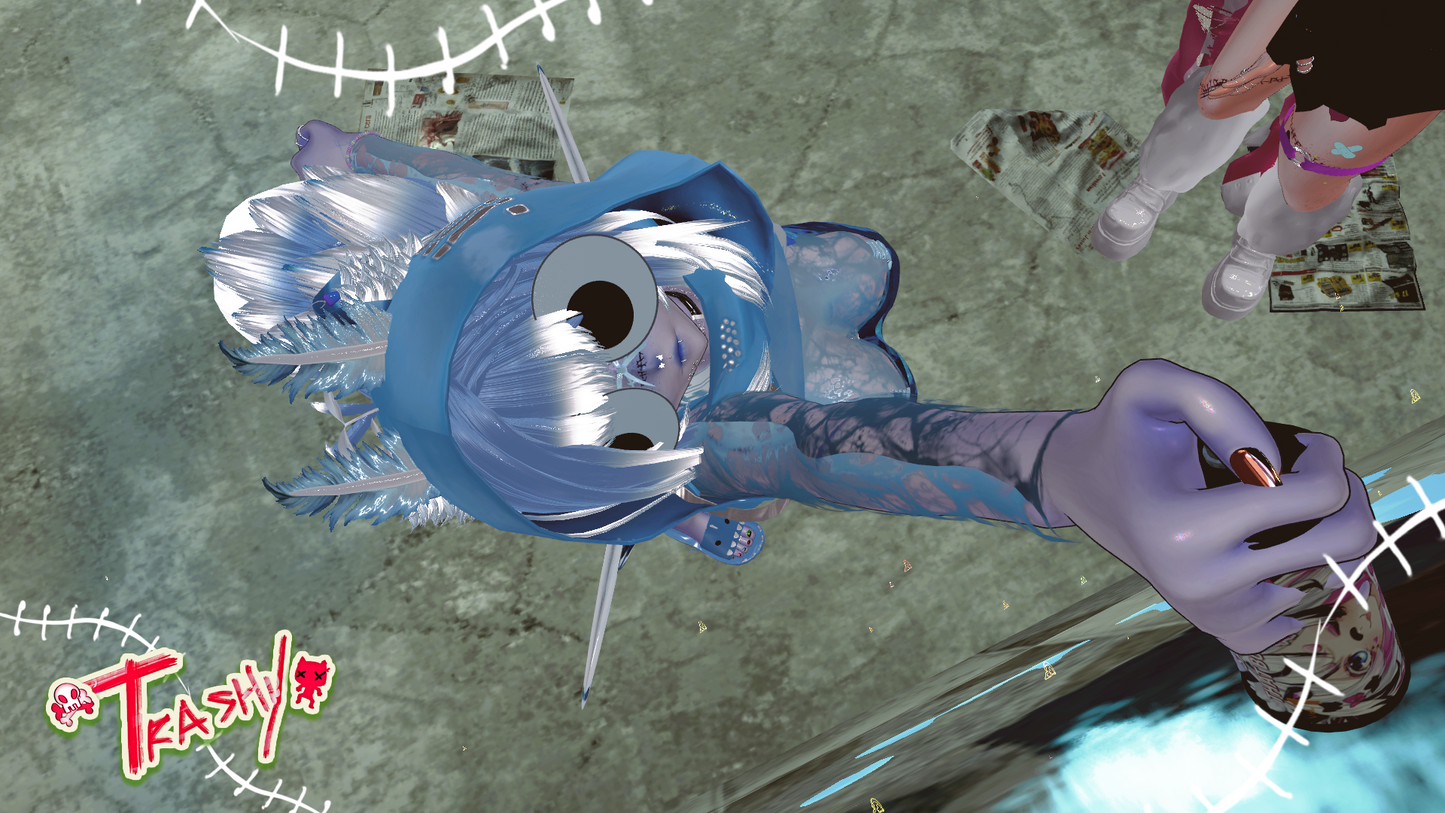╭┈ヾTrashy, The Zombie Racoon 🧟| Personal License Only | PC ONLY - DippinDotty