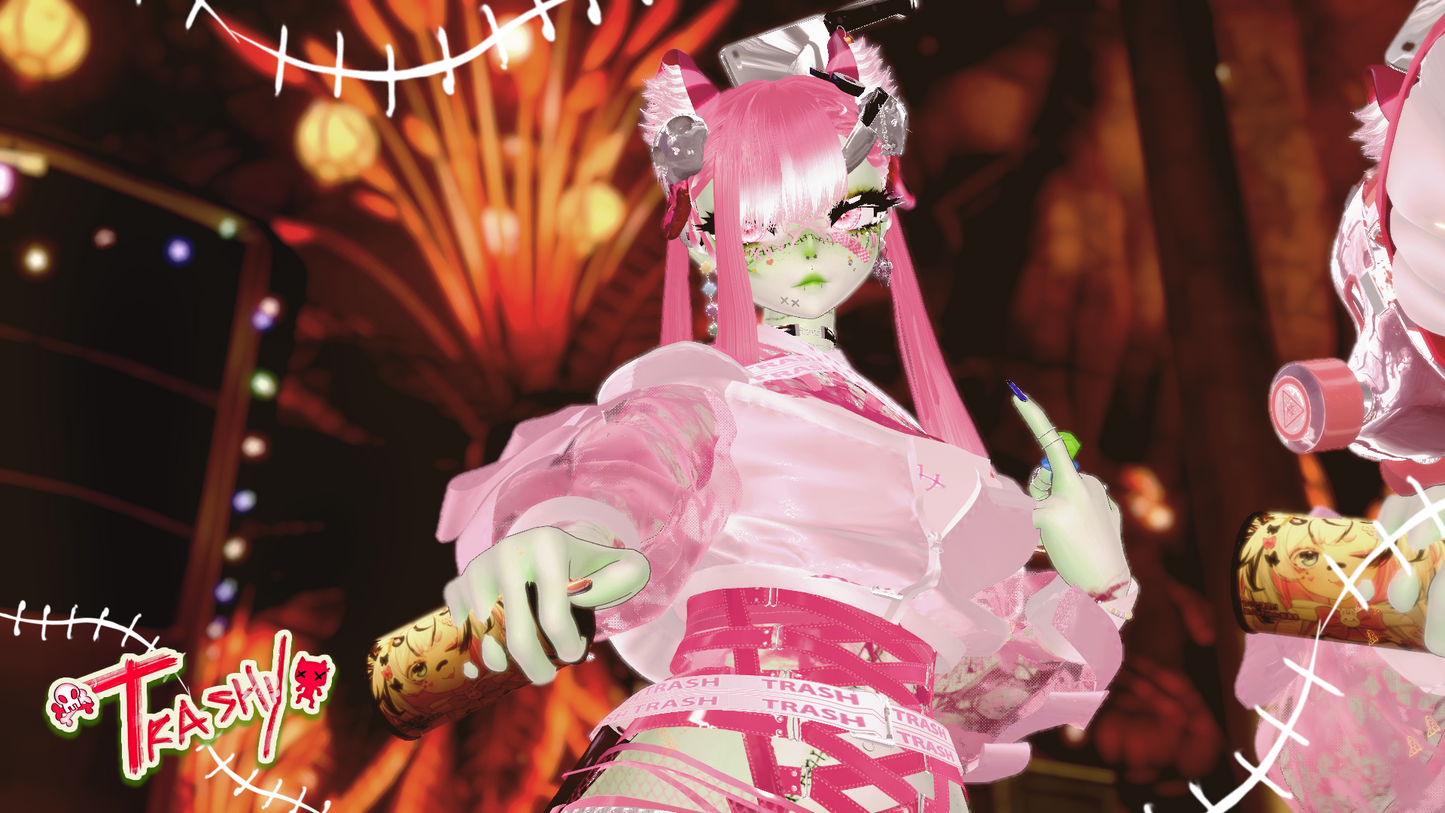 ╭┈ヾTrashy, The Zombie Racoon 🧟| Personal License Only | PC ONLY - DippinDotty