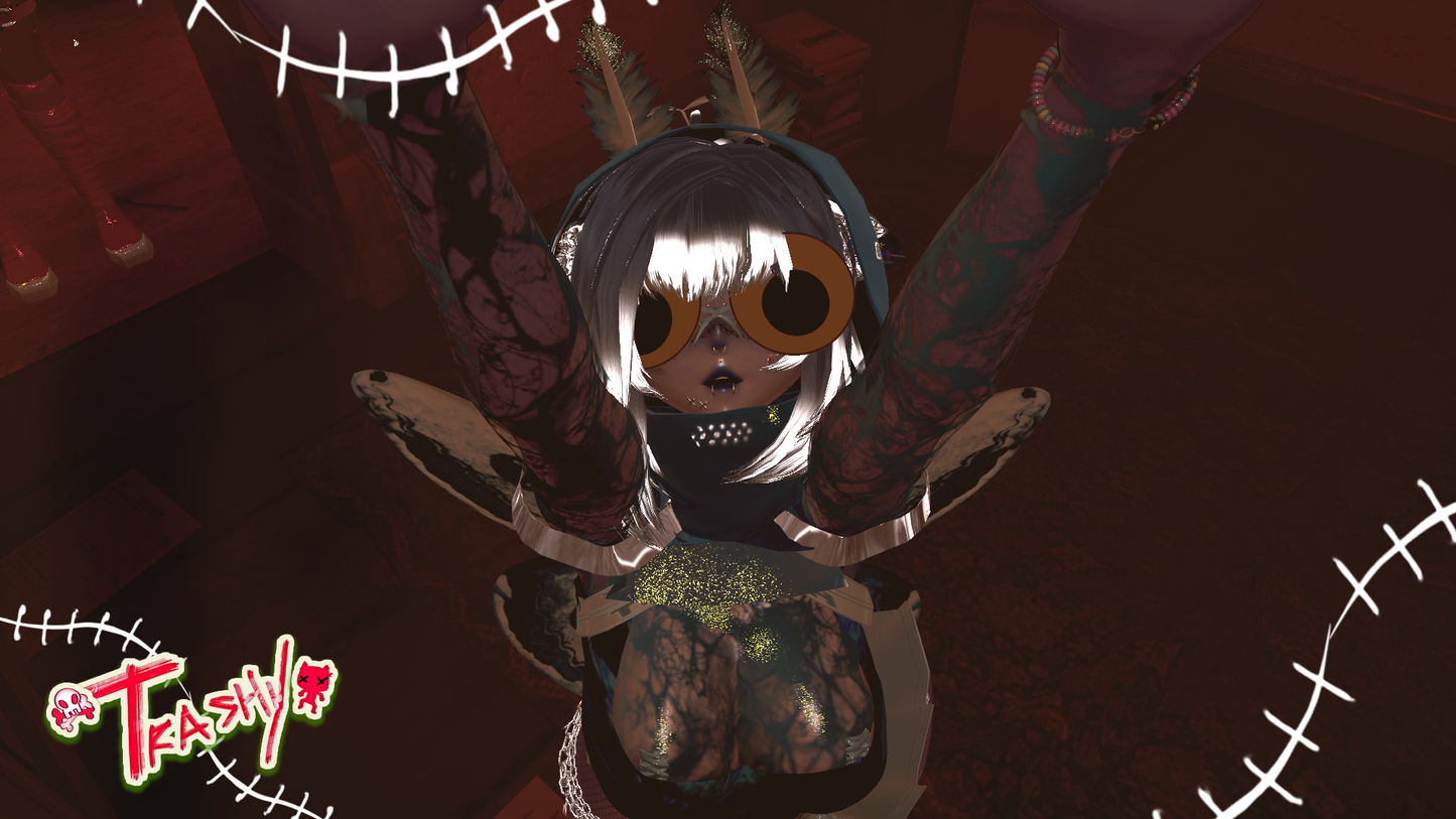 ╭┈ヾTrashy, The Zombie Racoon 🧟| Personal License Only | PC ONLY - DippinDotty