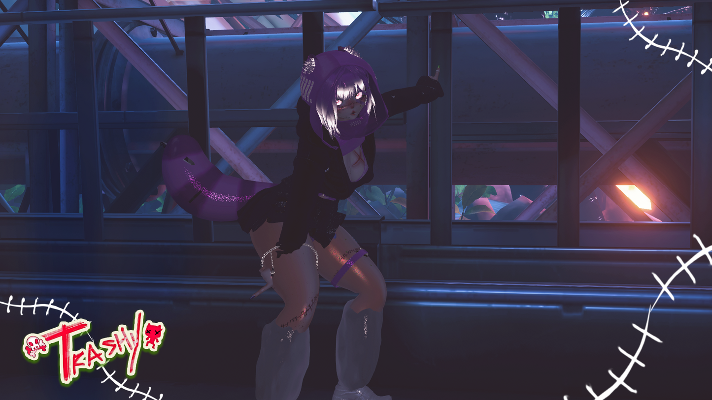 ╭┈ヾTrashy, The Zombie Racoon 🧟| Personal License Only | PC ONLY - DippinDotty