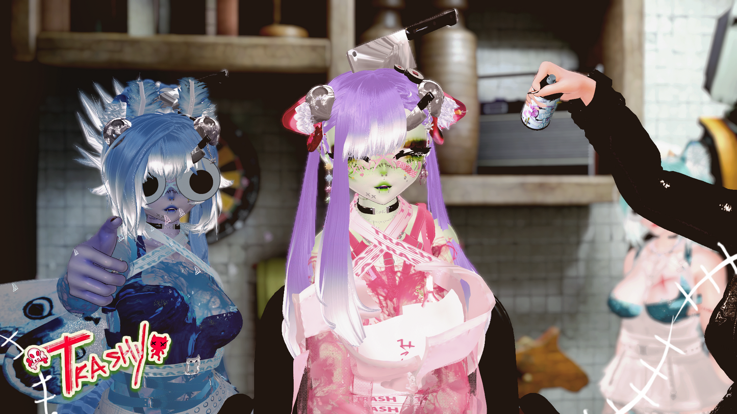 ╭┈ヾTrashy, The Zombie Racoon 🧟| Personal License Only | PC ONLY - DippinDotty
