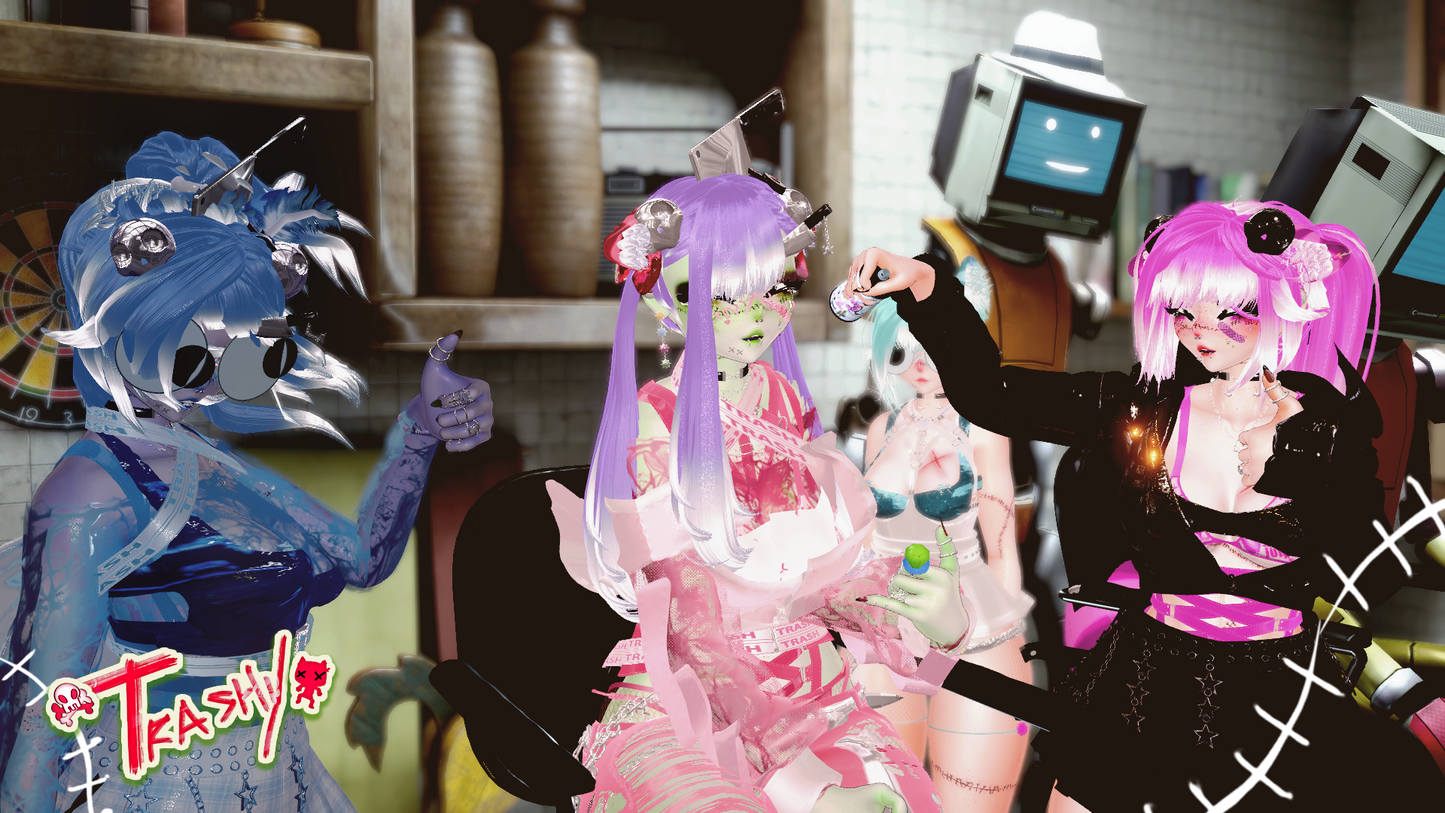 ╭┈ヾTrashy, The Zombie Racoon 🧟| Personal License Only | PC ONLY - DippinDotty