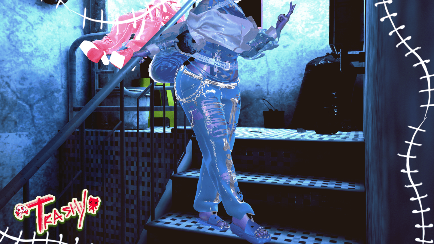 ╭┈ヾTrashy, The Zombie Racoon 🧟| Personal License Only | PC ONLY - DippinDotty