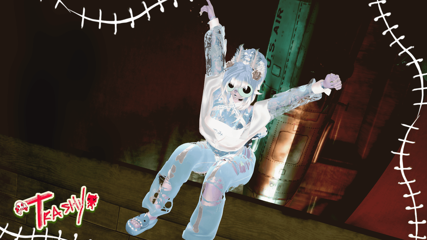 ╭┈ヾTrashy, The Zombie Racoon 🧟| Personal License Only | PC ONLY - DippinDotty