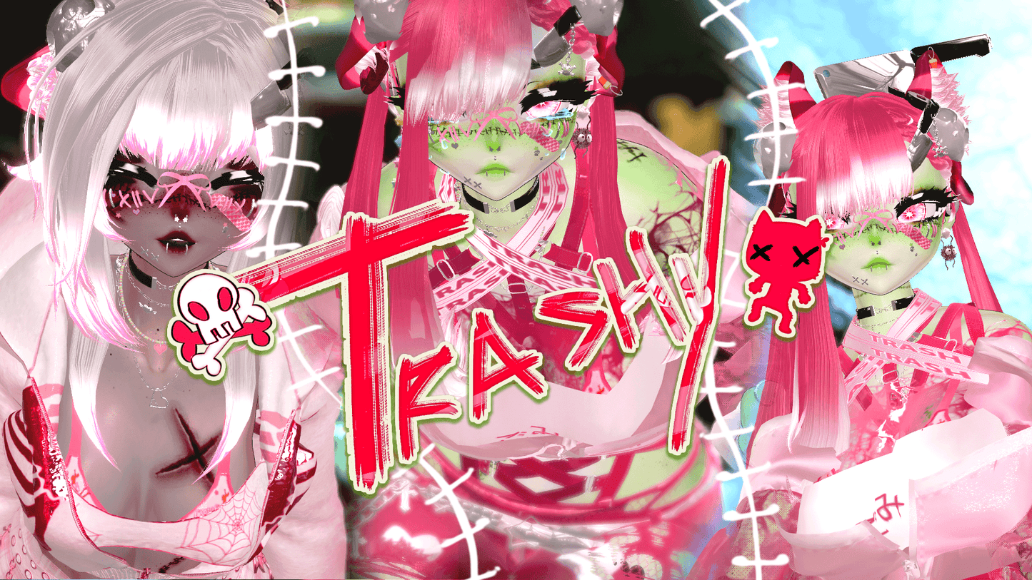 ╭┈ヾTrashy, The Zombie Racoon 🧟| Personal License Only | PC ONLY - DippinDotty