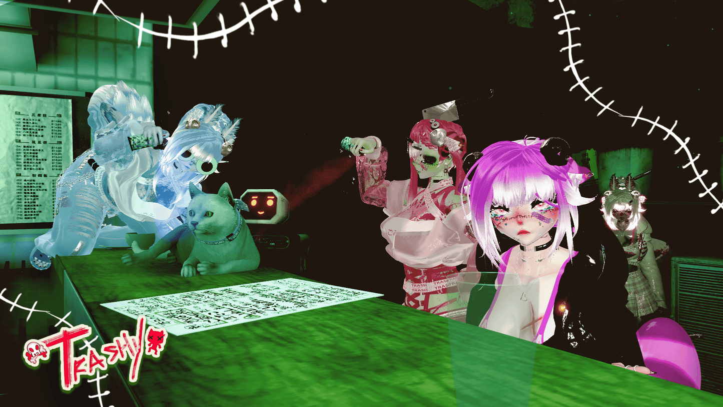 ╭┈ヾTrashy, The Zombie Racoon 🧟| Personal License Only | PC ONLY - DippinDotty