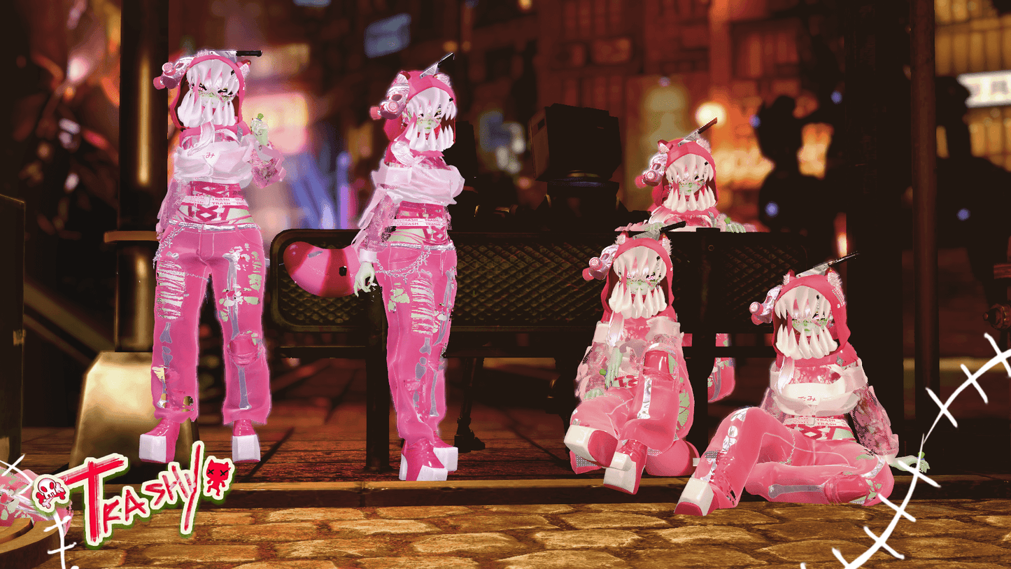 ╭┈ヾTrashy, The Zombie Racoon 🧟| Personal License Only | PC ONLY - DippinDotty