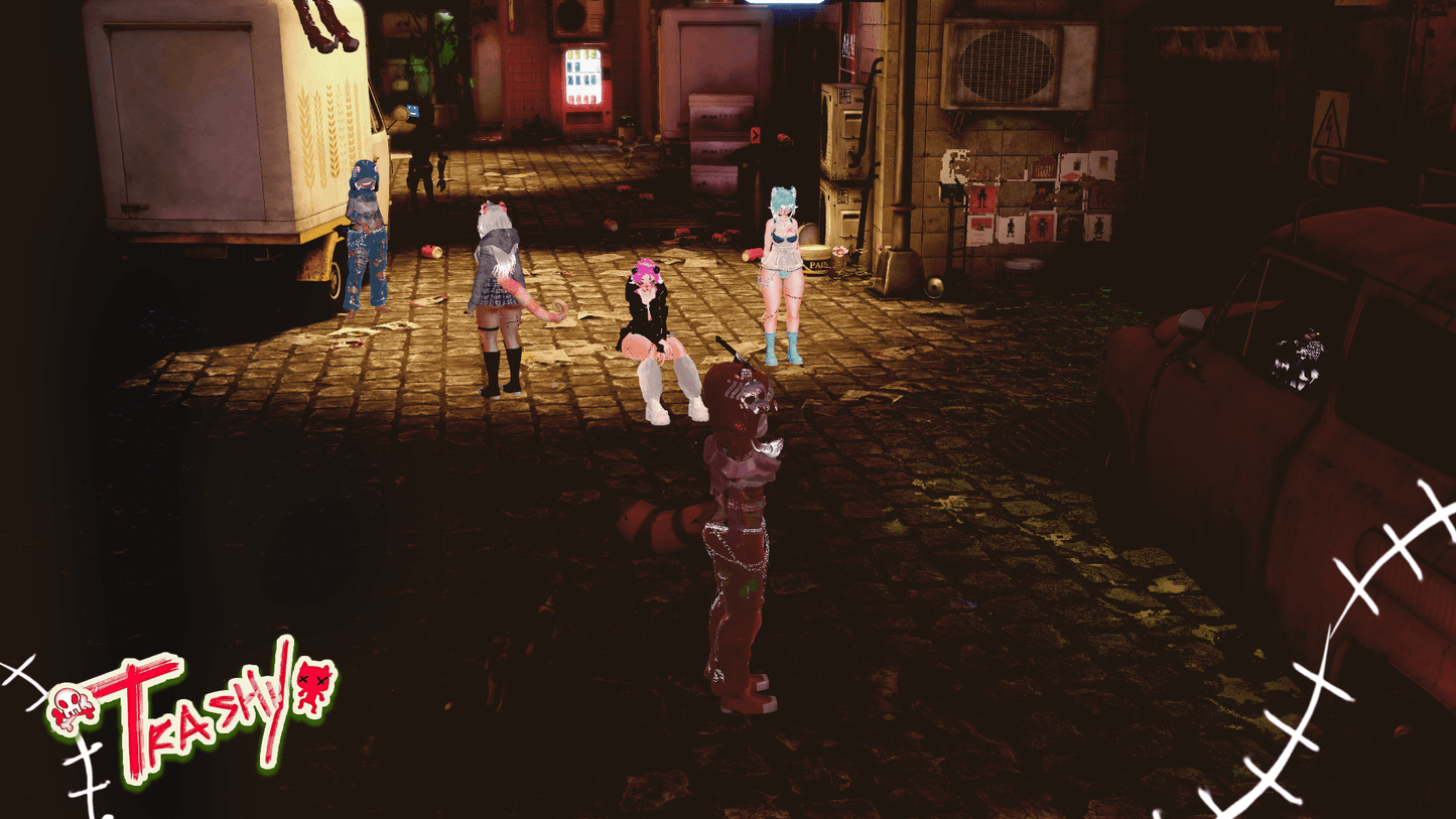 ╭┈ヾTrashy, The Zombie Racoon 🧟| Personal License Only | PC ONLY - DippinDotty