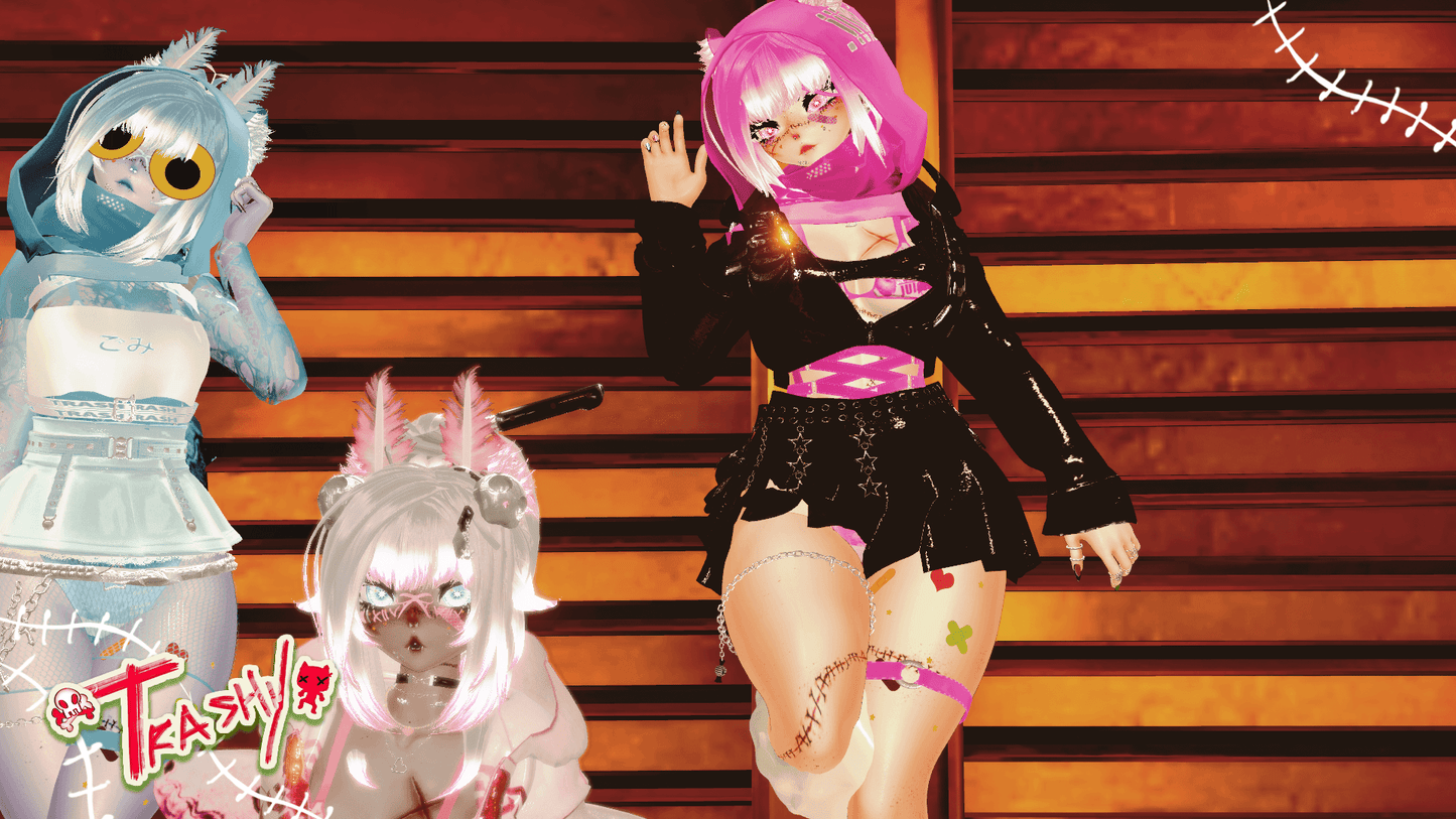 ╭┈ヾTrashy, The Zombie Racoon 🧟| Personal License Only | PC ONLY - DippinDotty