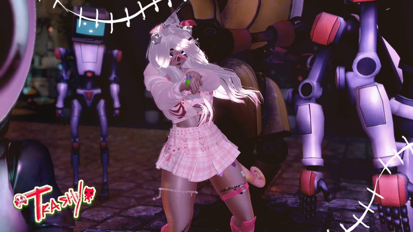 ╭┈ヾTrashy, The Zombie Racoon 🧟| Personal License Only | PC ONLY - DippinDotty