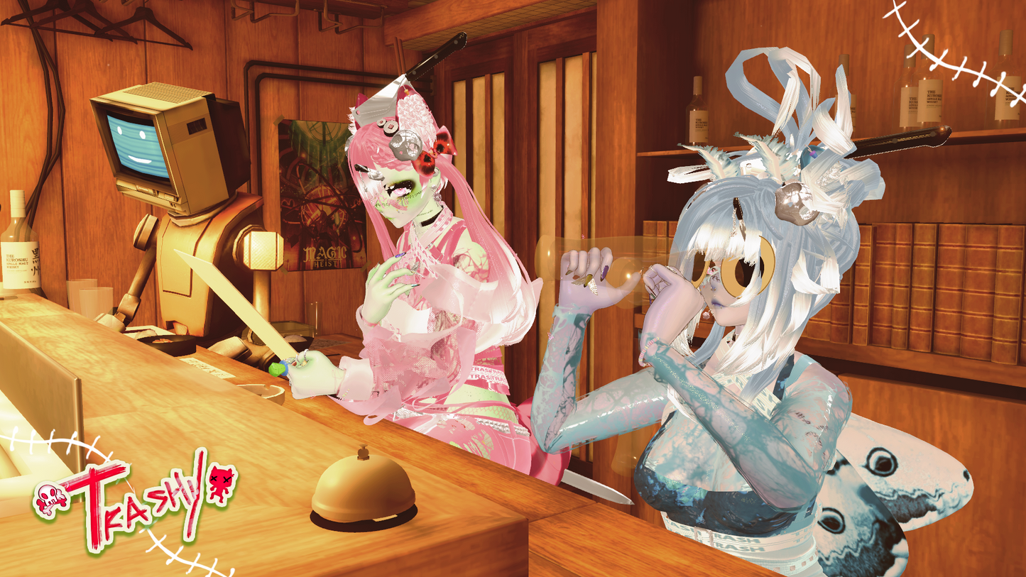 ╭┈ヾTrashy, The Zombie Racoon 🧟| Personal License Only | PC ONLY - DippinDotty