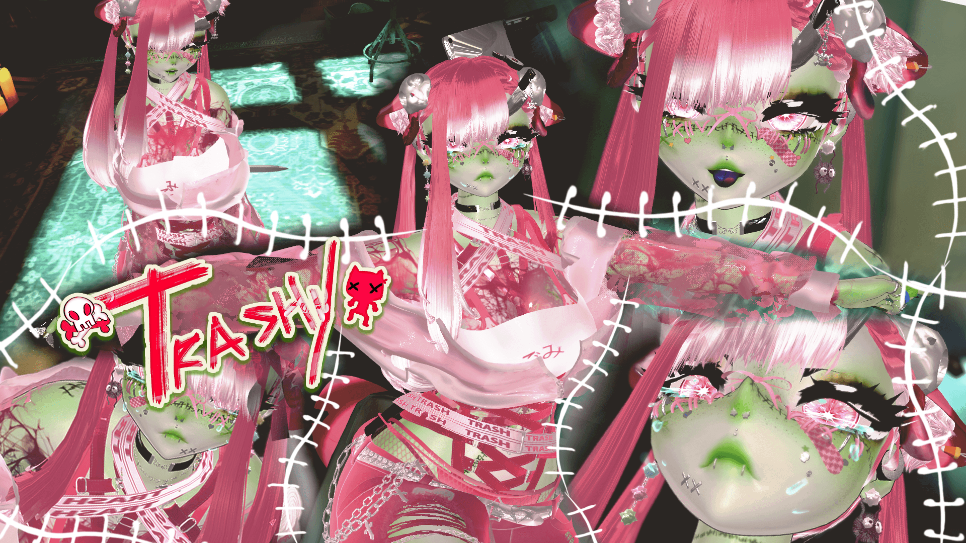 ╭┈ヾTrashy, The Zombie Racoon 🧟| Personal License Only | PC ONLY - DippinDotty