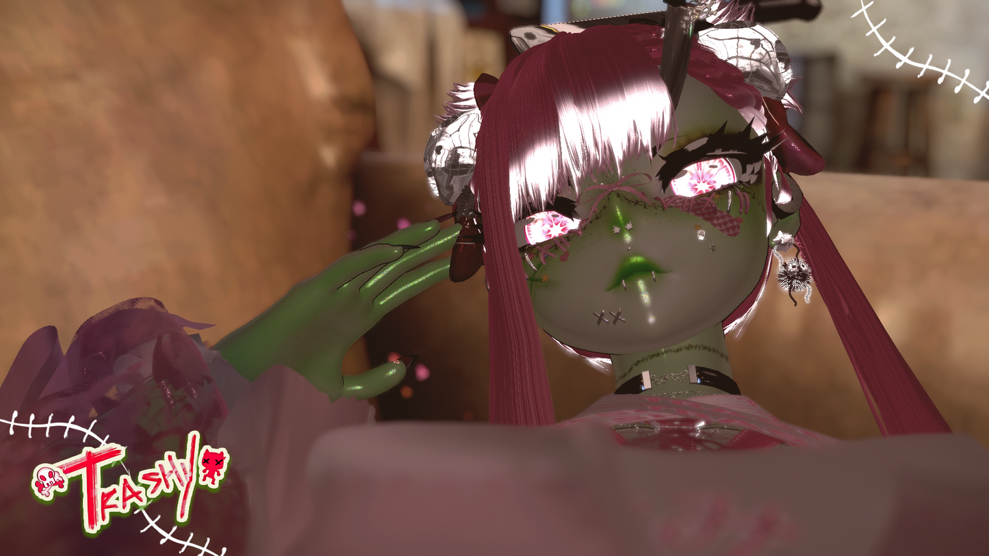 ╭┈ヾTrashy, The Zombie Racoon 🧟| Personal License Only | PC ONLY - DippinDotty