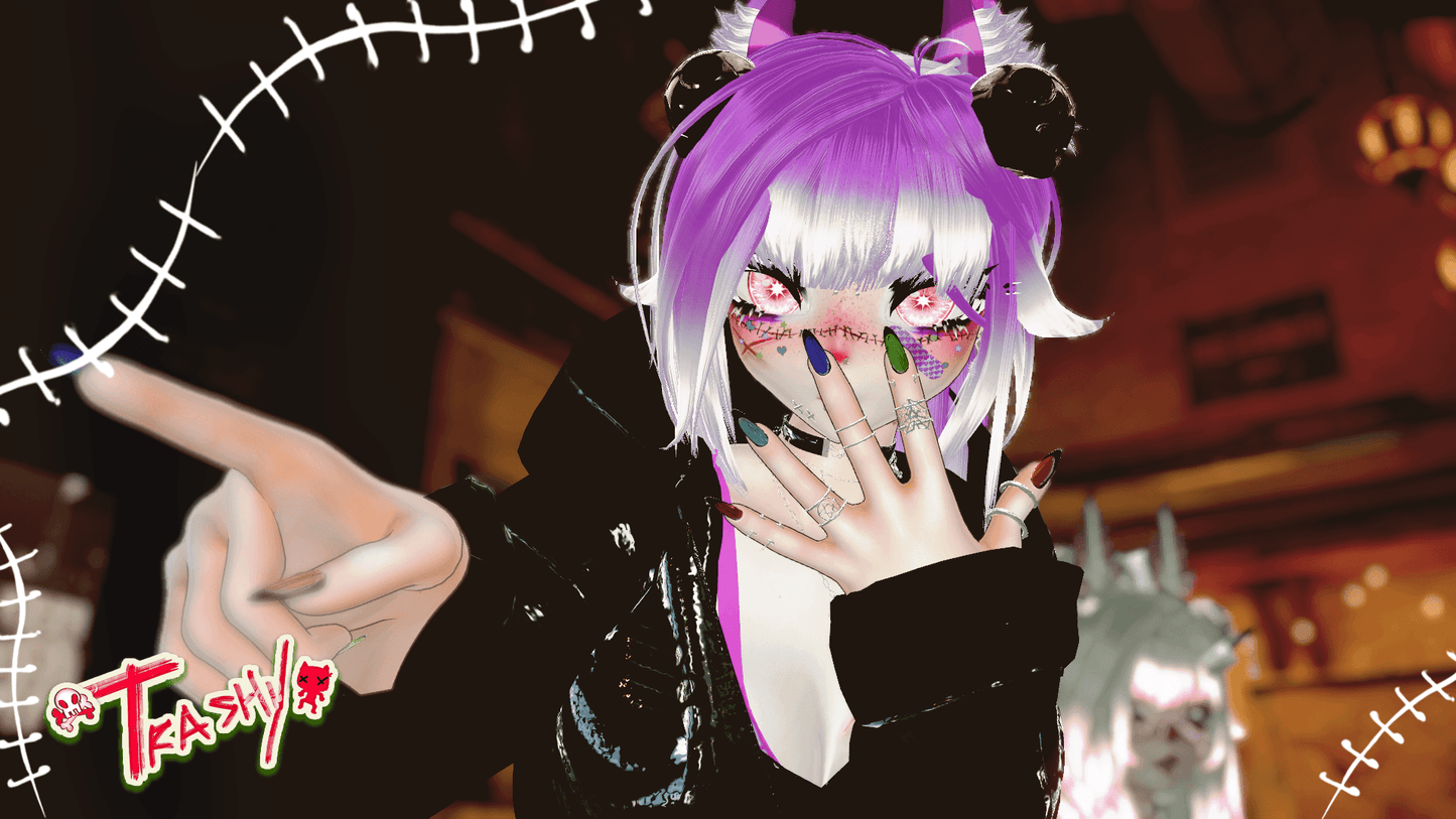 ╭┈ヾTrashy, The Zombie Racoon 🧟| Personal License Only | PC ONLY - DippinDotty