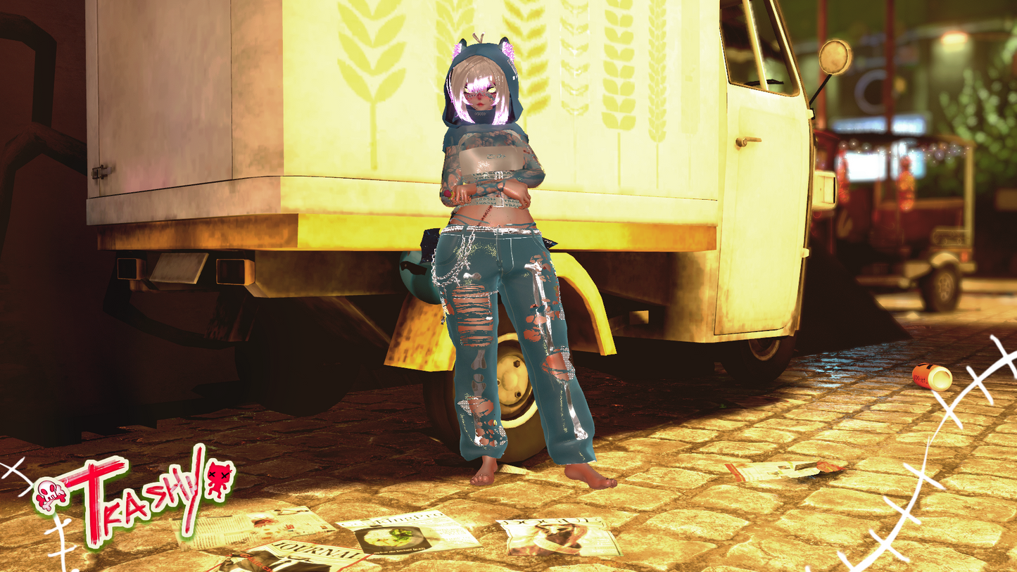 ╭┈ヾTrashy, The Zombie Racoon 🧟| Personal License Only | PC ONLY - DippinDotty