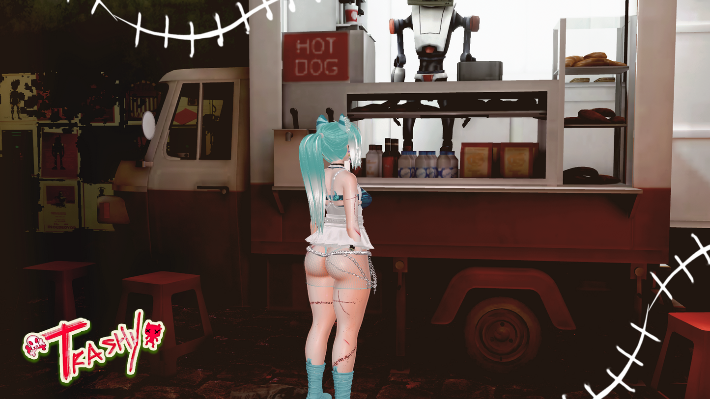 ╭┈ヾTrashy, The Zombie Racoon 🧟| Personal License Only | PC ONLY - DippinDotty
