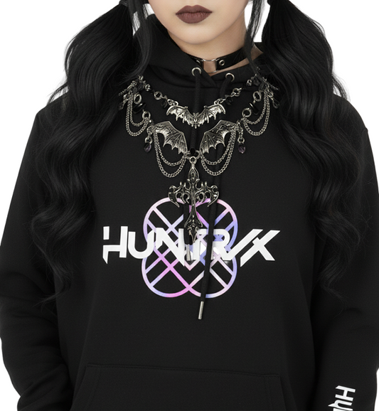 Dark Cross Necklace