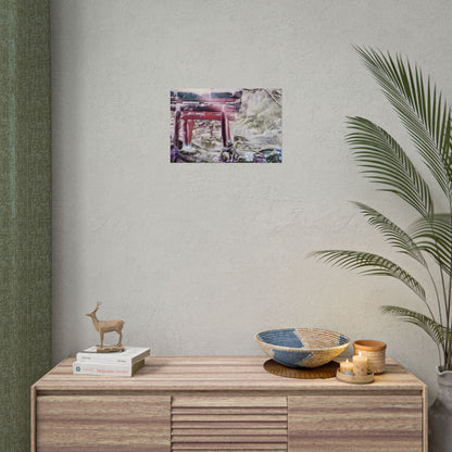 'Ghibli Snow Day' Posters