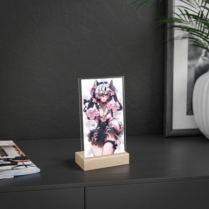 Laydown Dot Wooden Stand