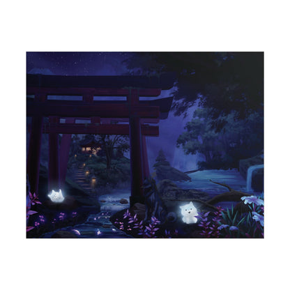 'Night Time Shrine' Posters
