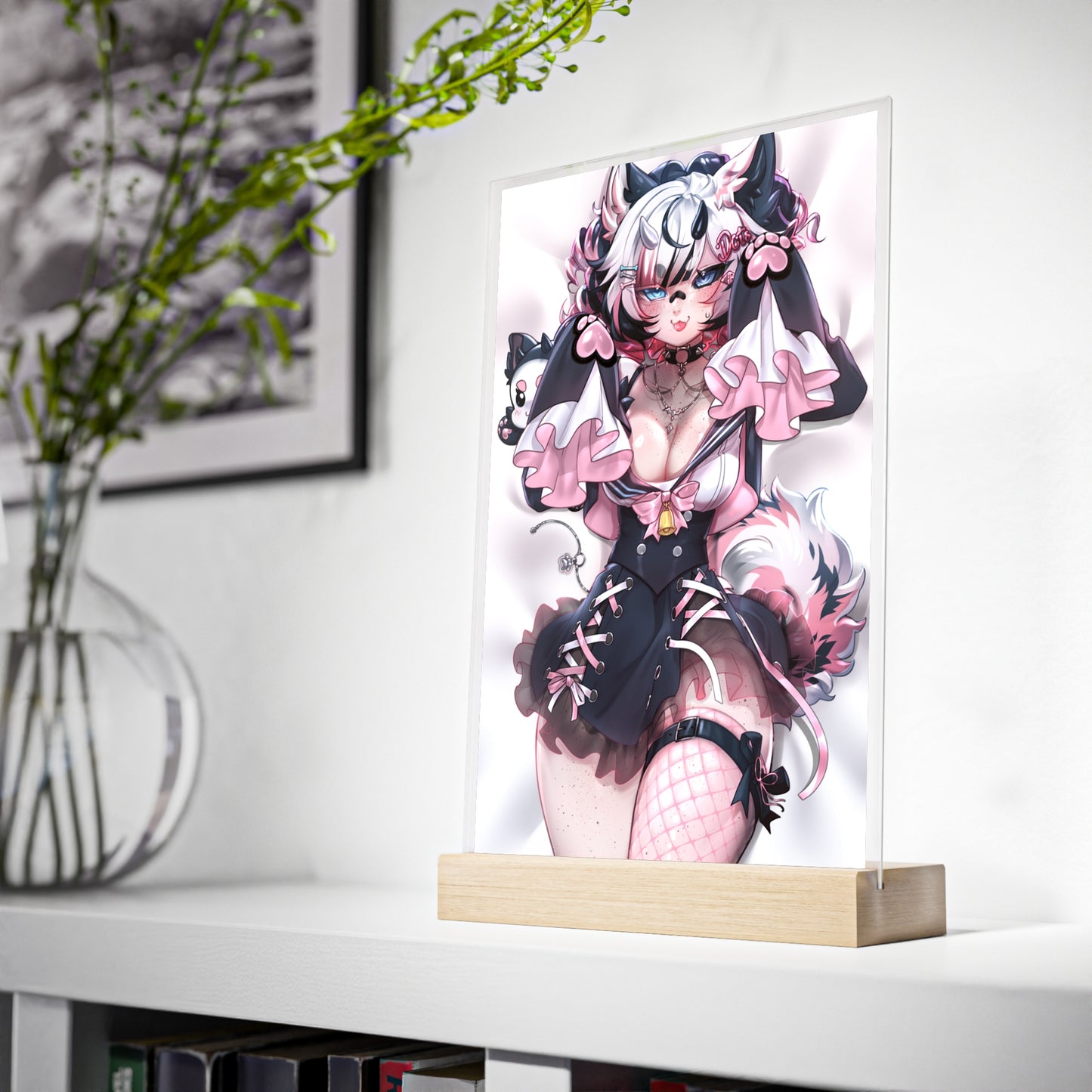 Laydown Dot Wooden Stand