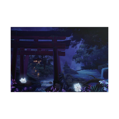 'Night Time Shrine' Posters