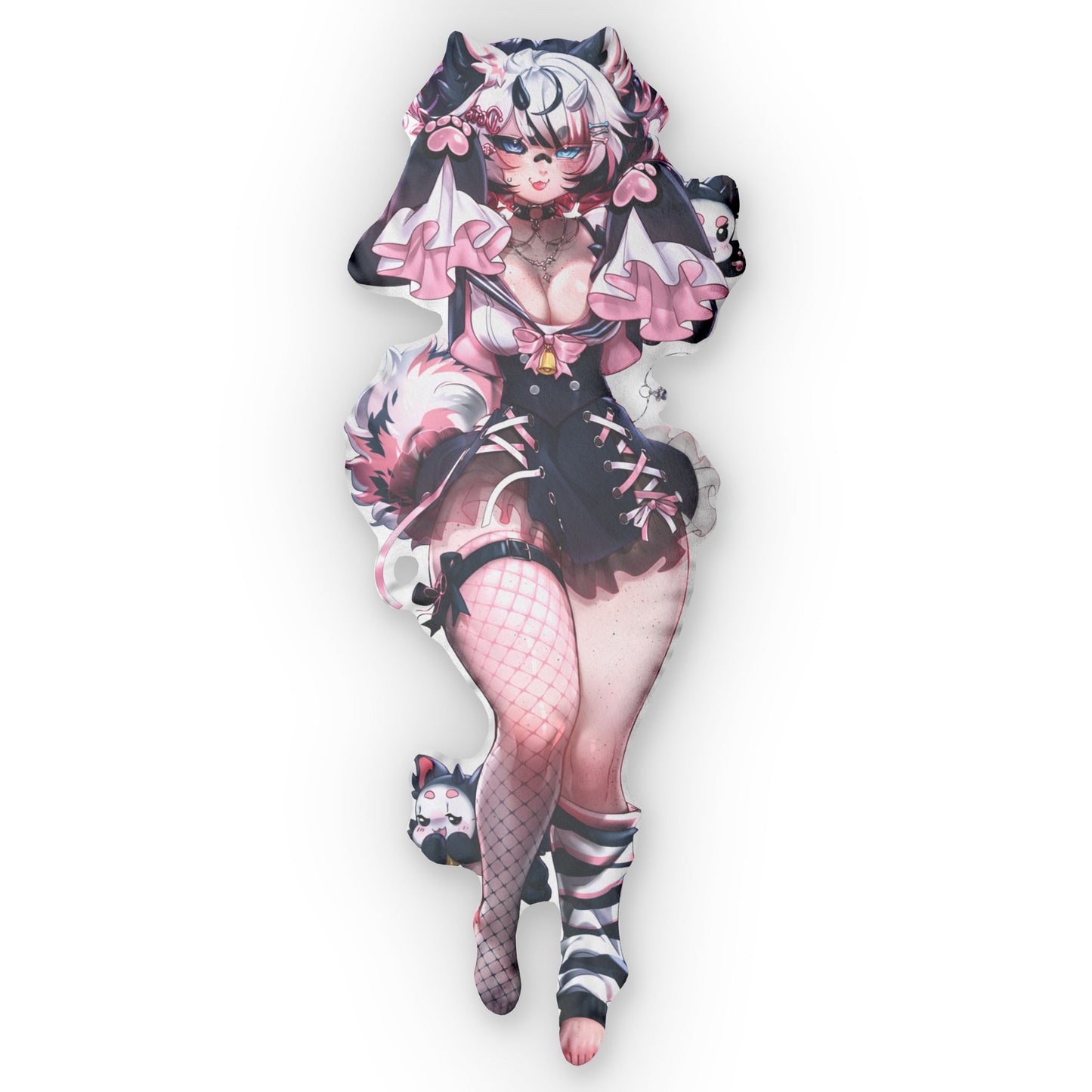 Dots Pillow【Front - Full Body】