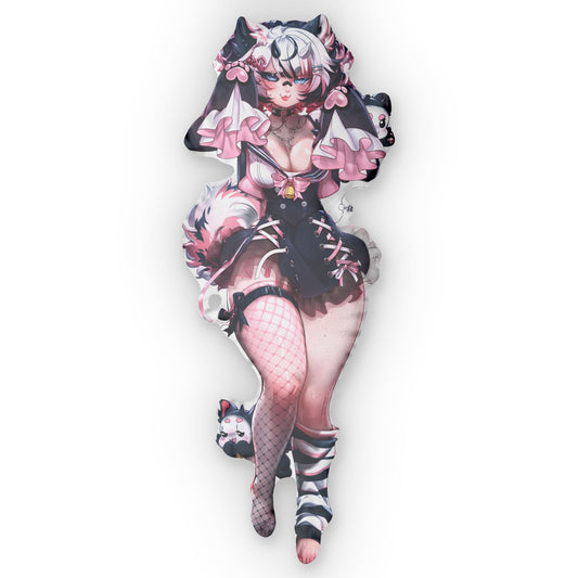 Dots Pillow【Front - Full Body】