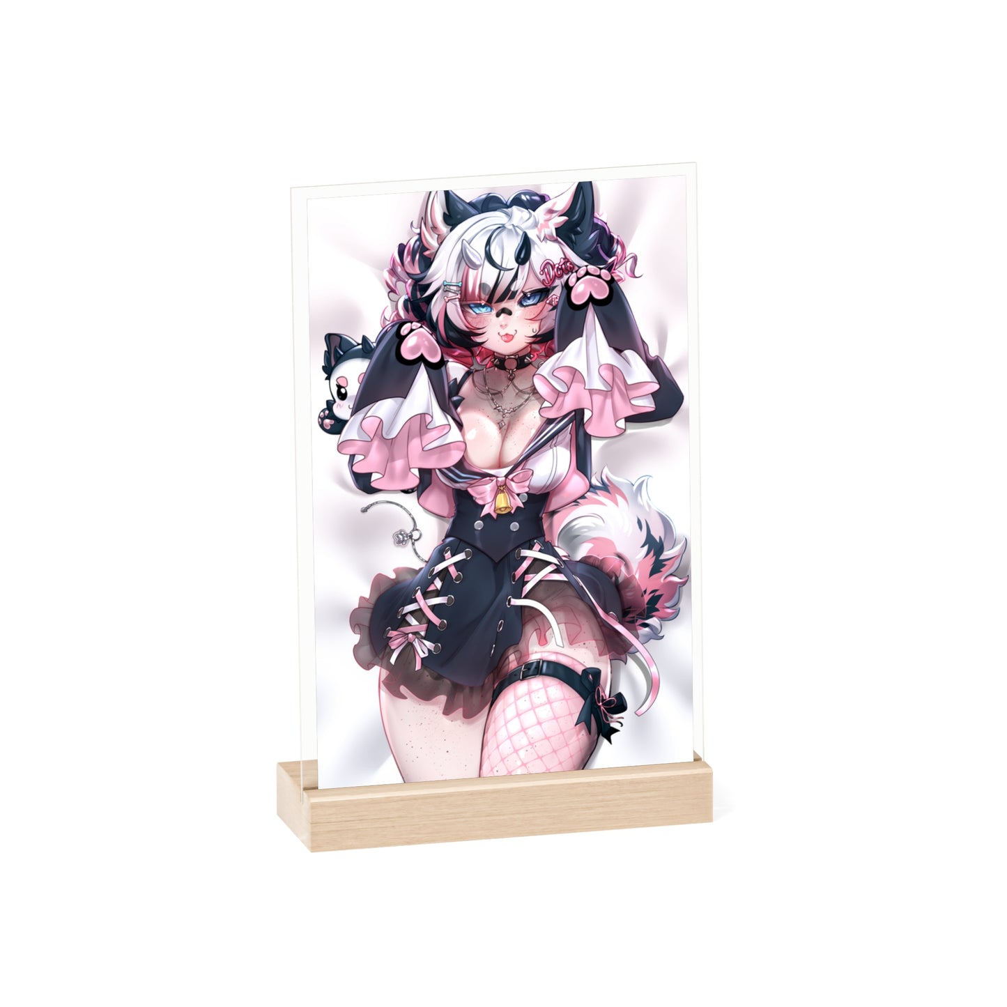 Laydown Dot Wooden Stand