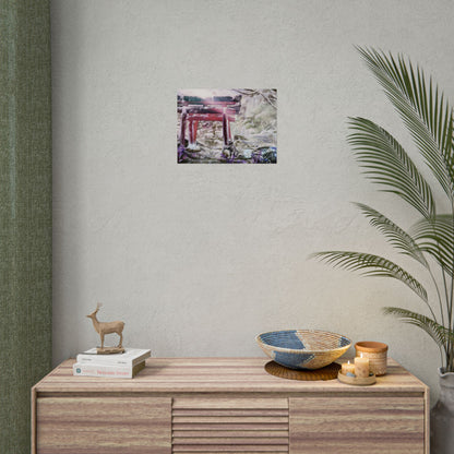 'Ghibli Snow Day' Posters