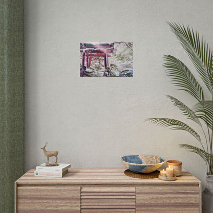 'Ghibli Snow Day' Posters