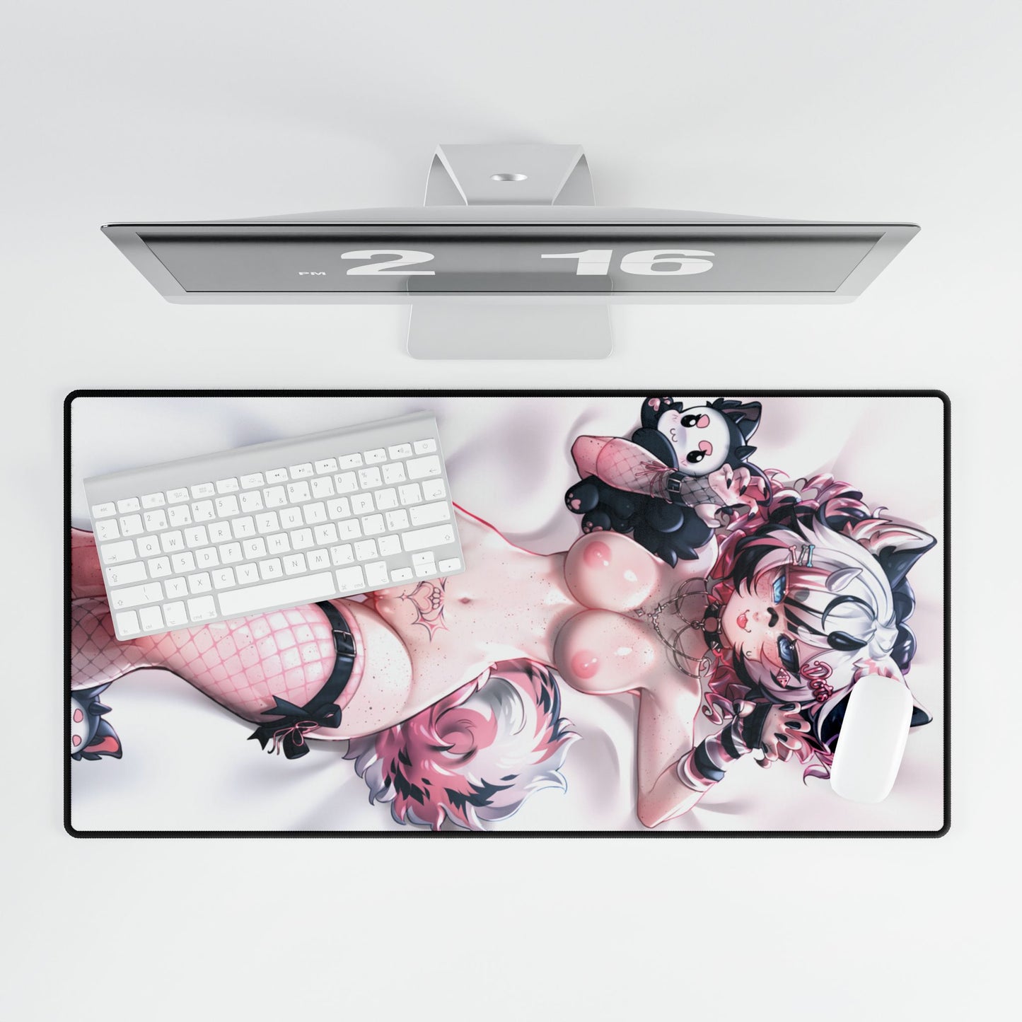 '18+ Laydown Dot' Mouse Pad 【Large】