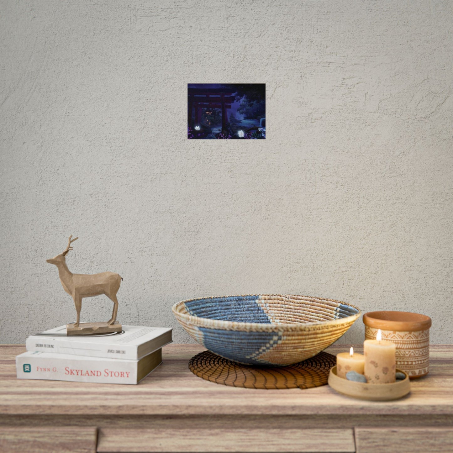 'Night Time Shrine' Posters