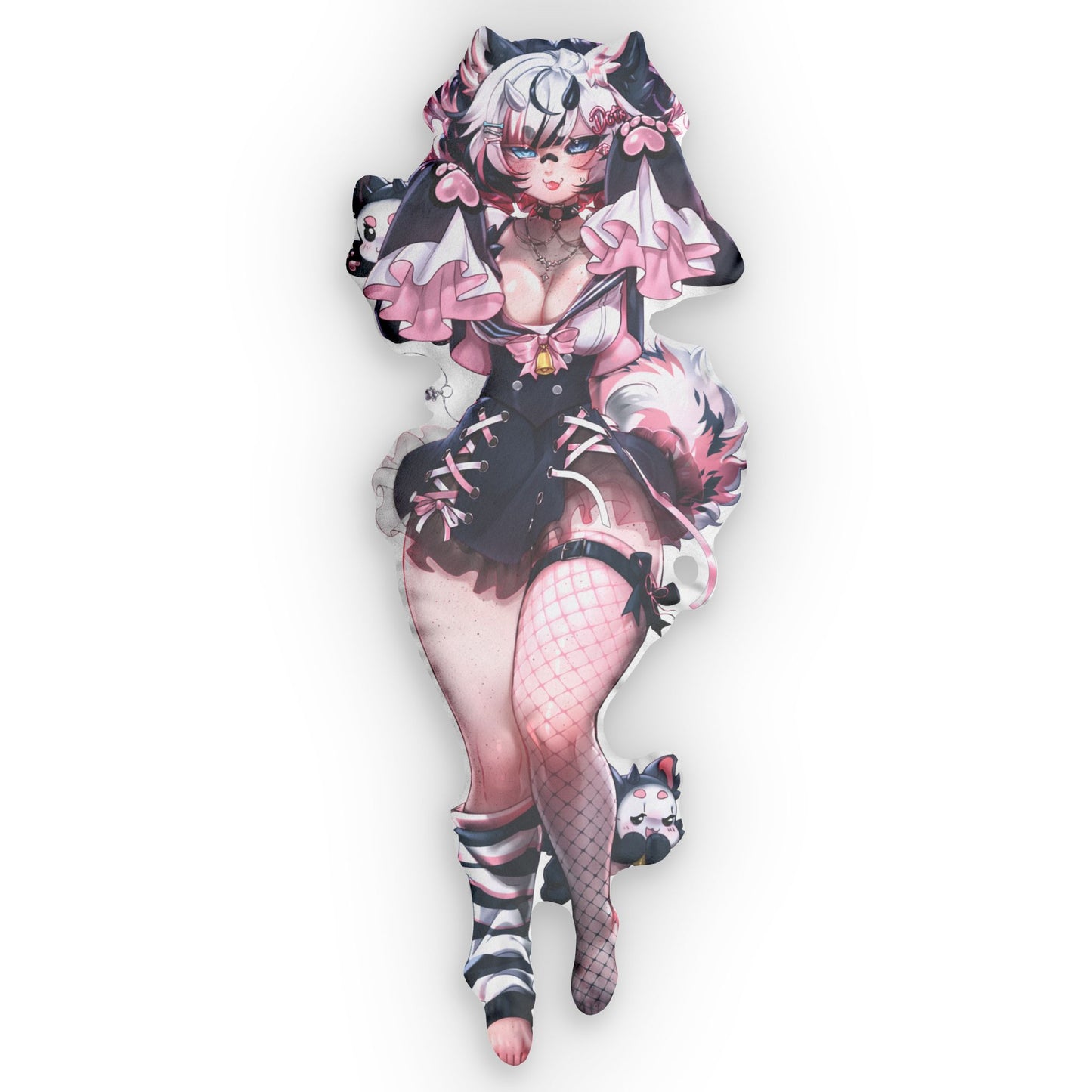 Dots Pillow【Front - Full Body】